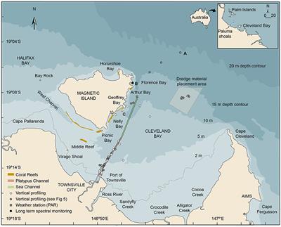 Underwater Light Characteristics of Turbid Coral Reefs of the Inner Central Great Barrier Reef